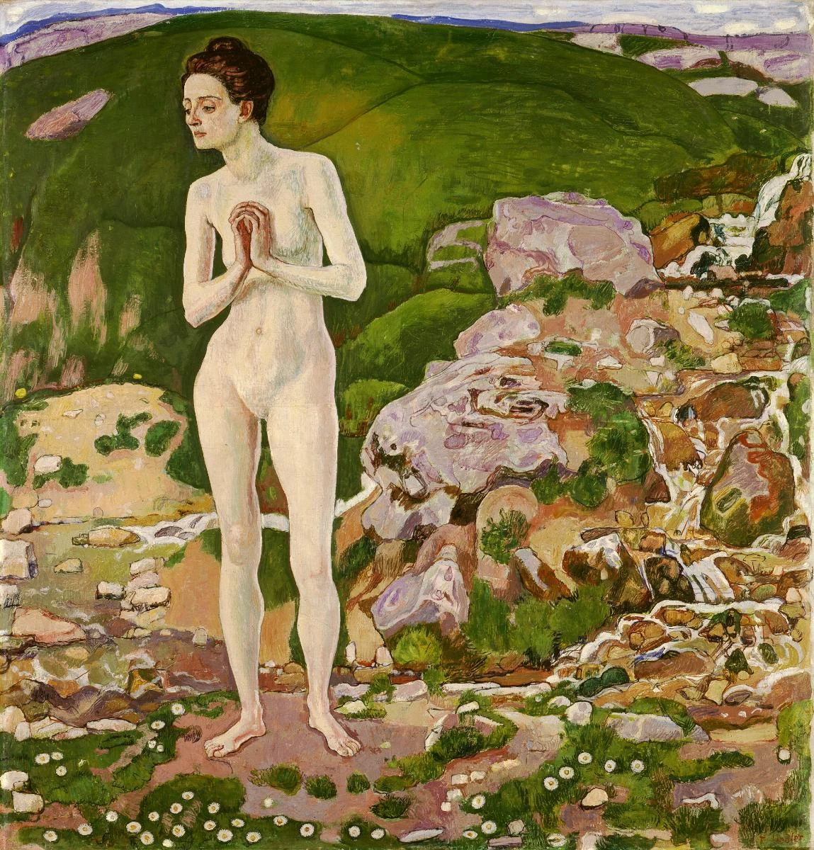 Donna sul ruscello - Kunsthaus Zürich